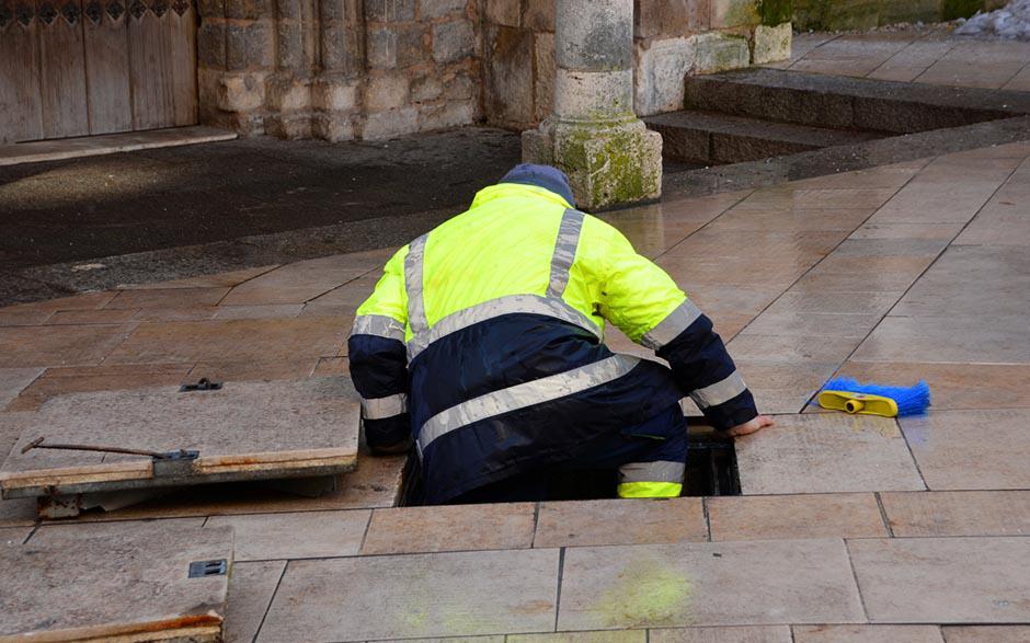 canalisation egout La Verrière